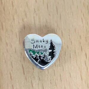 Pandora Smoky Mountains Pigeon Forge TN Tree Charm, S925 Silver Bracelets